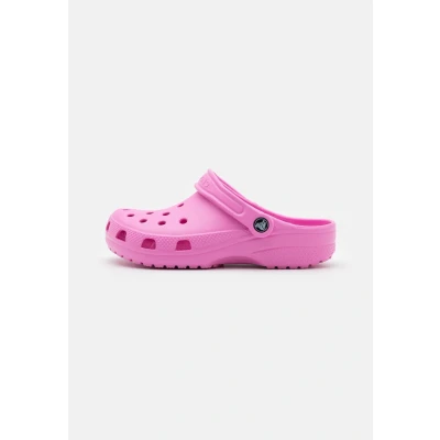 Image of Crocs Classic Pool slides for kids, Size: 4, Taffy pink Synthetics