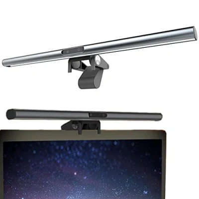 Image of XINBAOHONG Computer Monitor Lamp Auto Dimming 40CM Screen Light Bar for Eye Caring,e Reading LED Task with Stepless Adjustment Touch Control No Glare Space Saving Home Office