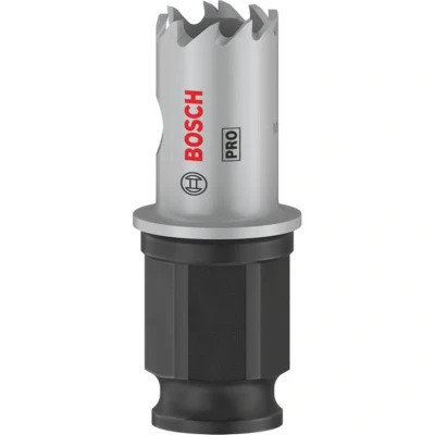 Image of Bosch PRO Sheet Metal Hole Saw, 16 mm, for Stainless Steel &amp; Sheets, Lasts Up to 2x Longer Than Standard HSS M3, Compatible with Power Change Plus Keyless Arbor