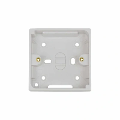 Image of Status 25 mm 1 Gang Pattress Box White (Pack of 1)