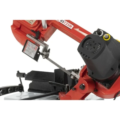Image of Holzmann BS125M 400w Portable Metal Cutting Bandsaw with Stand 130mm x 125mm