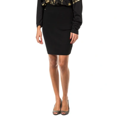 Image of Met Womens Highly adjustable woven knit skirt 10DGC0261 woman Black Polyamide Size X Small