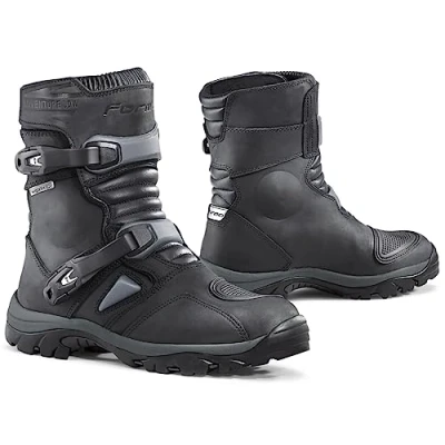Image of Forma FORC50 W 9938 Adventure Low WP Motorcycle Boots CE Approved, Black, 38