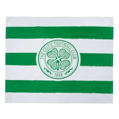 Image of Celtic FC Fleece Blanket 150 x 125 cm Official Mrchandise For the Scottish Premier SPL Club