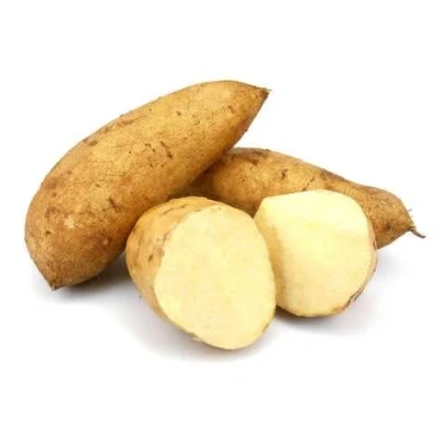 Image of Veenas Sweet Potato White 500G Colour 100% Fresh Vegetable Indian Origin