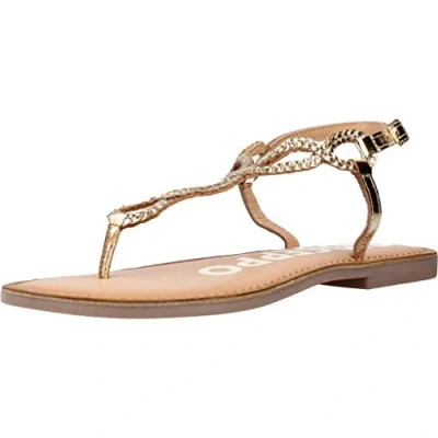 Image of Gioseppo Women&#039;s Fyffe Open Toe Sandals, Gold Oro Oro, 4 UK