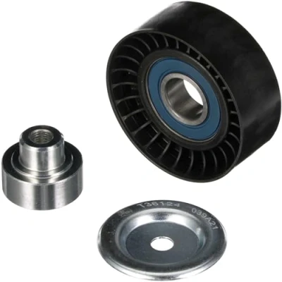 Image of 1611423780, 5751F1, 96787701, 9678770180 Idler Pulley GATES FleetRunner Micro V Kit T36124 FORD: Transit Mk6 Van, Custom V362 Van