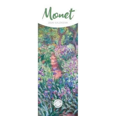 Image of Monet Slim Calendar 2026