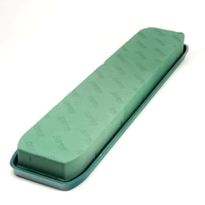 Image of OASIS® NAYLORBASE® 90cm plastic back floral foam casket tray