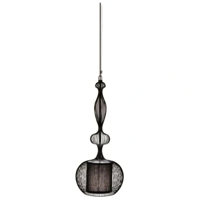Image of Forestier Impératrice pendant light, black