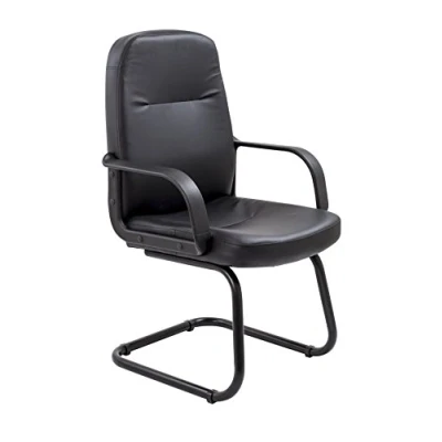 Image of Office Hippo High Back Desk Chair, Ergonomic Chair For Home &amp; With Generously Padded Seat Extra Comfort, Robust Computer Up To 115kg Weight Black