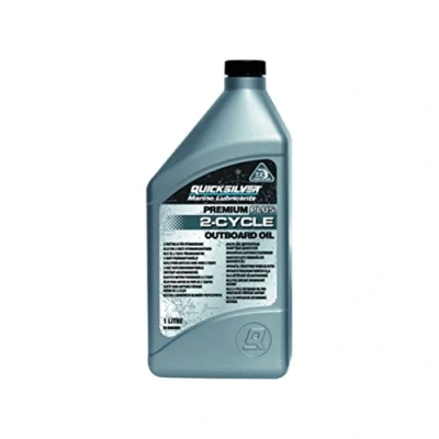 Image of Quicksilver Premium Plus Outboard Engine Oil (2 Stroke) TC W3. 1 Litre