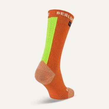 Image of SEALSKINZ Briston Unisex Waterproof Warm Weather Mid Length Merino Wool Lined Sock Seamless, Thin &amp; Comfortable Hydrostop to Block Water Penetration