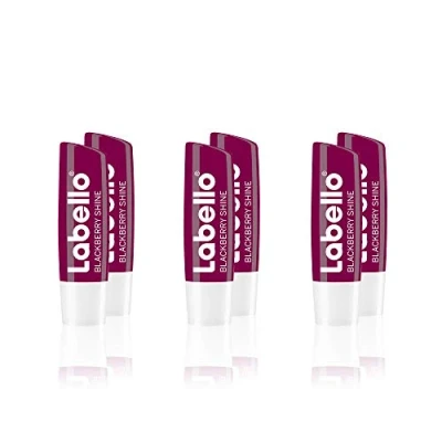Image of Labello Blackberry Shine Lip Balm 4.8g