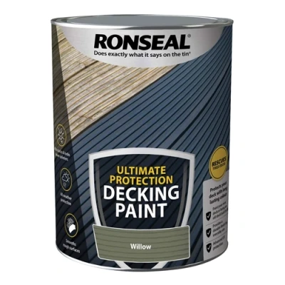 Image of Ronseal Ultimate Protection Decking Stain 5L Willow