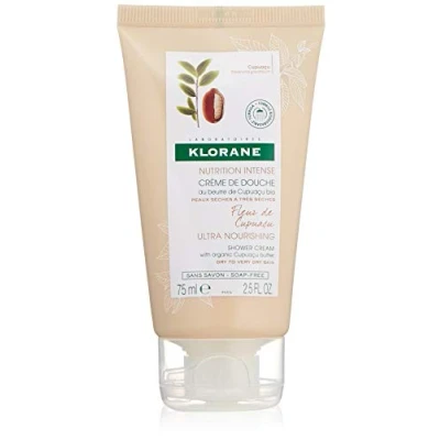 Image of Klorane Ultra Nourishing Shower Cream with Organic Cupuaçu Flower 75ml