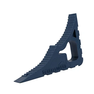 Image of Schellenberg Window Stopper, Door Wedge, Durable and Weather Resistant, Dark Blue, darkblue, 1x