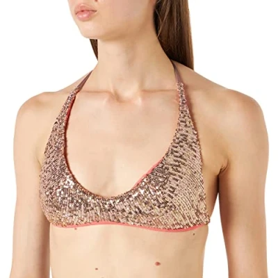 Image of United Colors of Benetton Women&#039;s Reggiseno Imbottito 330Z5R00Y Padded Bra, Multicolore 902, L