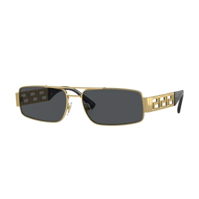 Image of Versace Unisex Sunglasses goldcoloured, Size: 60, Gold coloured