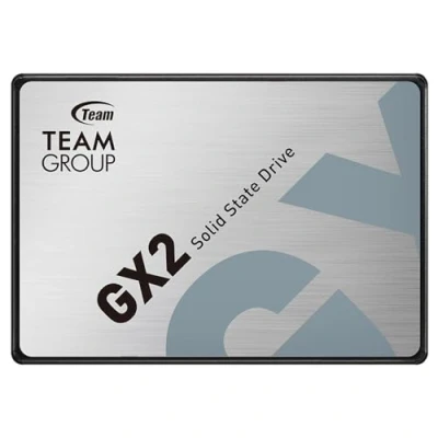 Image of Team Group T253X2002T0C101 SSD GX2 Series Internal Solid State Drive 2TB Disk 2.5 Inch SATA III 6.0 Gb/s 2000GB Read 530MB/s Write 510MB/s