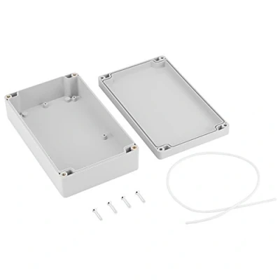 Image of Electrical Enclosure Box 200 x 120 56mm/7.87x4.72x2.16in, IP65 Weatherproof Box, ABS Project Instrument Case, Boxes