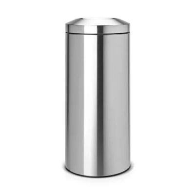 Image of Brabantia Flameguard Waste Paper Bin, 30L Matt Steel