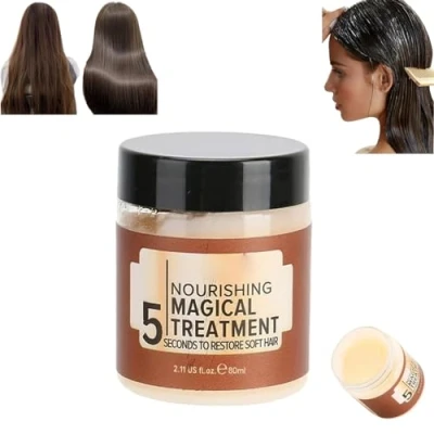 Image of Vikada Nourishing Magical Treatment, 80ml Hair Mask, Repair Cream, 5 Seconds to Restore Soft (1PC)