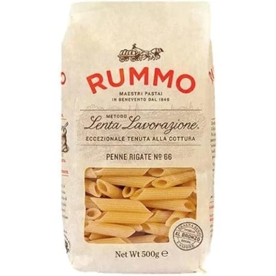 Image of Rummo Italian Pasta, Ridged Penne Rigate No.66, Great Taste Award Winner 2022, 500 g (Pack of 1)