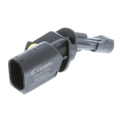 Image of 1KD927808 ABS Sensor VEMO Original Quality V10 72 1058 VOLKSWAGEN: Tiguan I, Golf 6, 5, AUDI: Q3, A3 Sportback, Hatchback, SKODA: Yeti