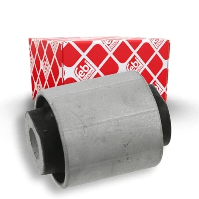 Image of 701407140B, 701407140C, 7D0407140, 7D0407140A Arm Bushes FEBI BILSTEIN 23364 Lower Front Axle, Rear Elastomer VOLKSWAGEN: Transporter 4, 4