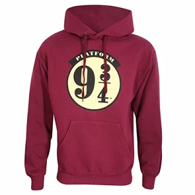 Image of HARRY POTTER Men&#039;s Sudadera con capucha unisex Hooded sweatshirt, Rosso,