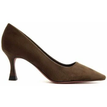 Image of Montevita Womens HEEL SHOE SALOW2 IN GREEN Size UK 6.5