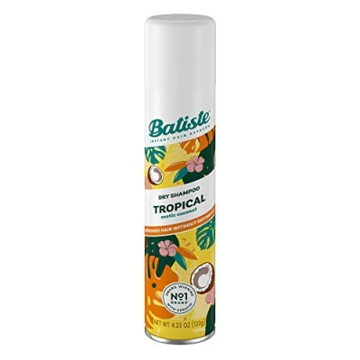Image of Batiste Dry Shampoo, Tropical Fragrance, 6.73 Fl Oz, Pack of 3