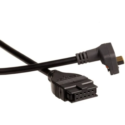Image of Mitutoyo 05CZA624 Waterproof SPC Cable with Data Pushbutton, A Connector, 1 m Length