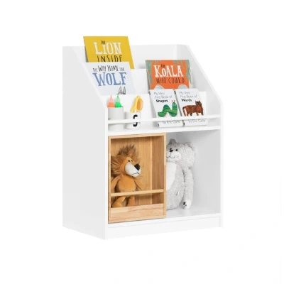 Image of Sobuy Children Kids Bookcase Book Shelf Toy Shelf,KMB98 W
