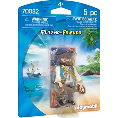 Image of Playmobil 70032 Playmo Friends Pirate, Fun Imaginative Role Play, PlaySets Suitable for Children Ages 4+