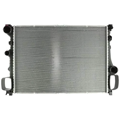 Image of 2215003203, A2215003203 Engine radiator VALEO 735299 Aluminium 462mm 640mm 34mm