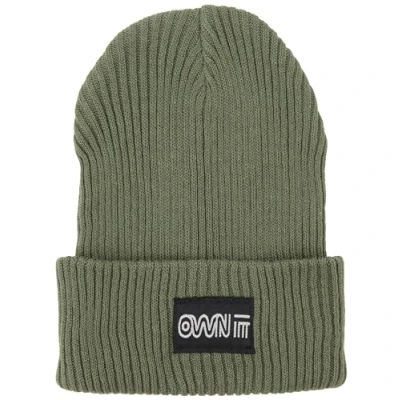 Image of NAME IT Unisex NMNMANOA Knit Beanie Hat, Beetle, 48/49, Beetle