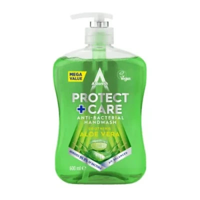 Image of Astonish Protect &amp; Care Anti bacterial Handwash Aloe Vera 600ml