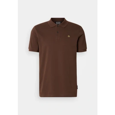 Image of Scotch &amp; Soda Men&#039;s Logo Polo Shirt, Demitasse, L