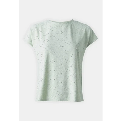 Image of ONLY Onlsmilla NOOS Print Tshirt, Women&#039;s, Size: XXS, Frosty green