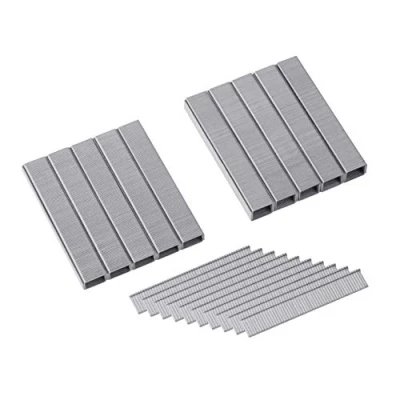 Image of Meister 1752200 Staple and Nail Set 2500 Pieces 2000 Staples Type 53 &amp; 500 Nails 47 for Refilling Hand Battery Stapler/Staples/Fine Wire Electric Tacker