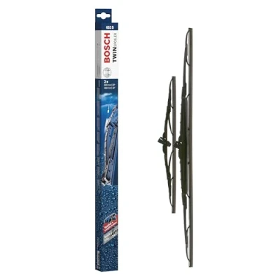 Image of 653S Bosch wipers with spoiler Twin Blades 650/400mm 3397118325