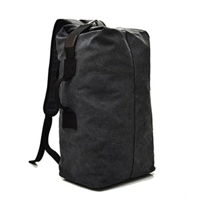 Image of GYDEHUTJ Large Capacity Travel Climbing Bag Tactical Military Duffel Top Load Double Strap Canvas Backpack