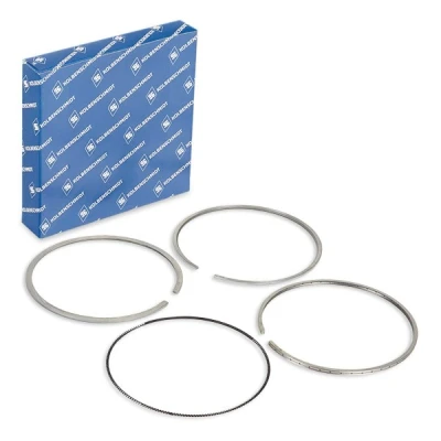 Image of 4220370017, 4570371216, 4600300024, 4600300124, 4600300324 Piston Ring Kit KOLBENSCHMIDT 800056810000 128mm MERCEDES BENZ: ACTROS MP4 / MP5