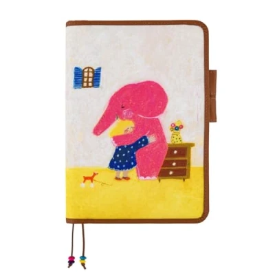 Image of Hobonichi Techo Cousin Cover [A5 Only] Keiko Shibata: Emotional Reunion with Kariya san