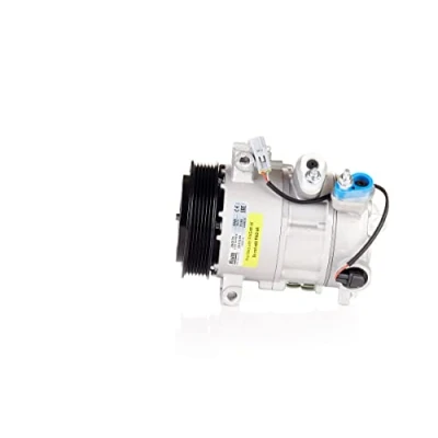 Image of 21000431 AC compressor NISSENS 890375 06M00970 12V PAG 46 YF R134a, R1234yf with oil, without magnetic clutch, diode