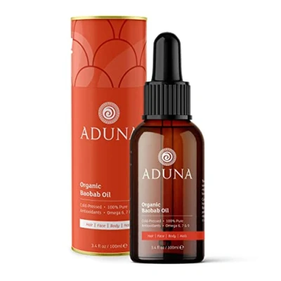 Image of Aduna Wild Harvested Baobab Oil 100ml 100% Organic Unrefined Cold Pressed Body, Hair &amp; Face Moisturising Anti Ageing