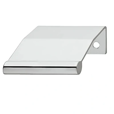Image of Hafele Maddox Profile Pull Handle Kitchen Furniture Cabinet Cupboard Drawer Knob (Polished Chrome)