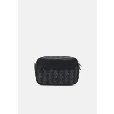 Image of Lacoste THE Blend BODY BAG Unisex Bum bag, Size: One Size, Noir gris
